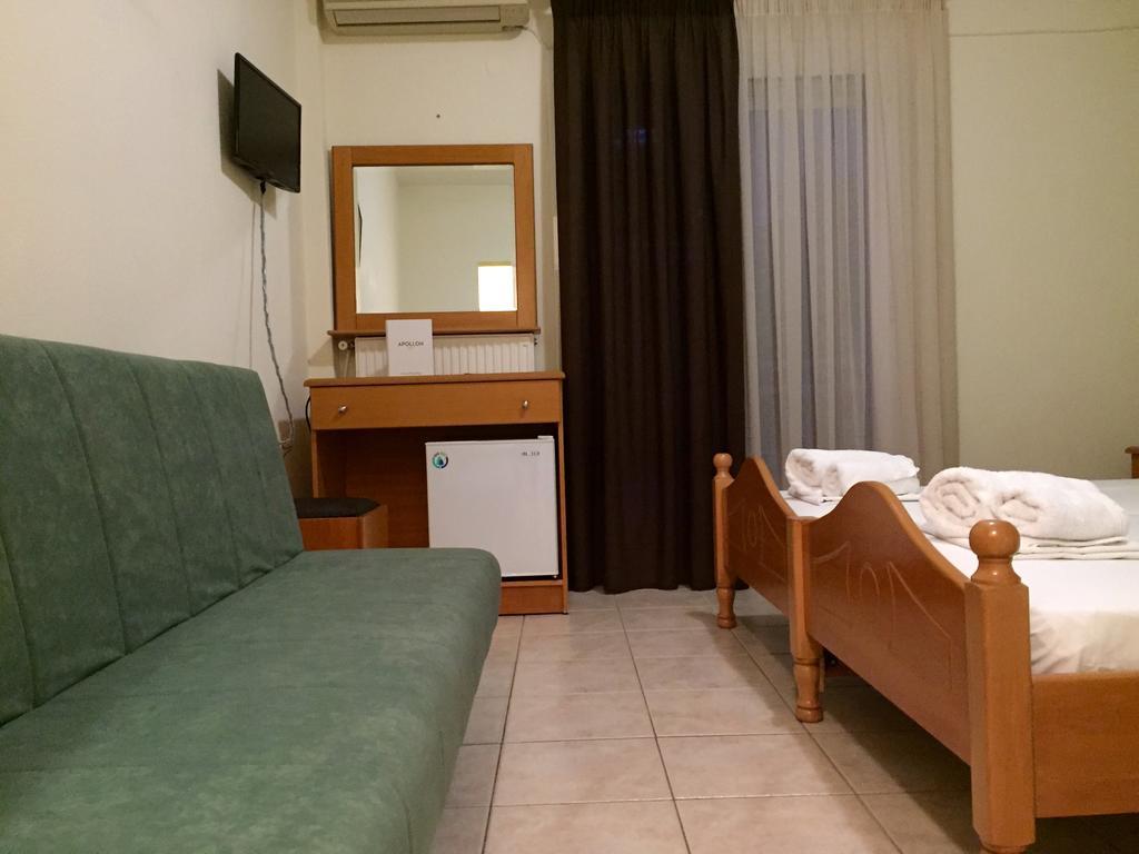 Apollon Hotel Paralía Buitenkant foto