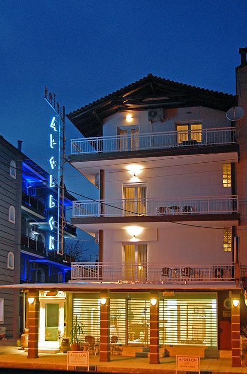 Apollon Hotel Paralía Buitenkant foto